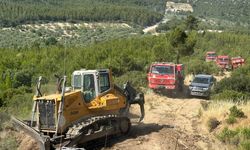 Bergama’da korkutan orman yangını kontrol altına alındı