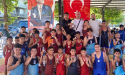 Yunusemreli sporcular Güreş Turnuvası'nda Manisa'nın gururu oldu