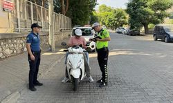 Manisa’da motosiklet ve ekobislere sıkı denetim