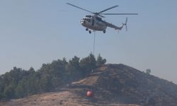 TSK, orman yangınlarını söndürme çalışmalarına 13 helikopter ile destek veriyor