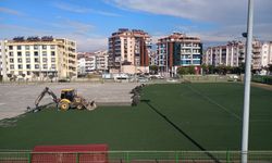 Salihli’de Ali İhsan Karayiğit Stadı yenileniyor