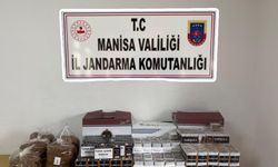 Manisa'da kaçak tütün operasyonu