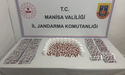 Manisa jandarmasından iş yerine baskın