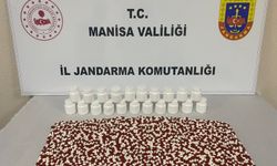 Manisa'da binlerce sentetik ecza hapı ele geçirildi