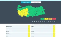 Meteoroloji'den Manisa'ya sarı kodlu uyarı yapıldı