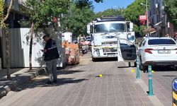 Manisa'da iş yeri önünde silahlı saldırı!