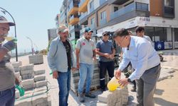 Başkan Öküzcüoğlu'ndan limonata ikramı