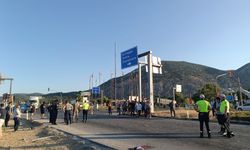 Manisa'daki feci kazada motosiklet sürücüsü can verdi