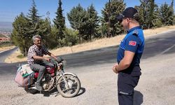 Alaşehir zabıtasından yangın nöbeti