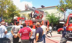 Yunusemre'de bir lokantada yangın