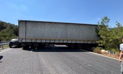 İzmir-Manisa yolu trafiğe kapatıldı