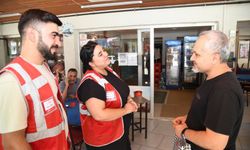 Yunusemre'de kıraathanelerde yurttaşlar dinlendi