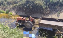Sulama kanalında can pazarı