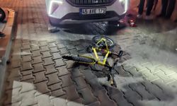 Manisa'da 11 yaşındaki bisikletli çocuğa otomobil çarptı