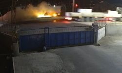 Manisa'daki katliam gibi kaza güvenlik kameralarına yansıdı