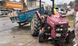 Kazada yaralanan traktör sürücüsü hayatını kaybetti