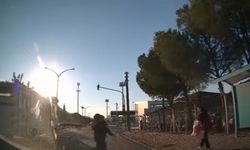 Manisa'da bir kadın servisten inerken ölümden döndü