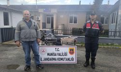 Manisa'da plakasız motosiklet çalıntı çıktı