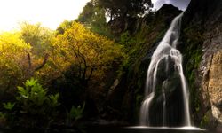 Türkmen Suuçtu Şelaleleri'nde görsel şölen