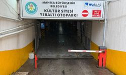 Manisa'da yeraltı otoparkı sular altında