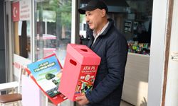 1 kilo atık pil getirene zeytin fidanı hediye