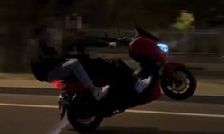 Manisa'da motosikletli akrobasiye 42 bin ceza!