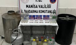 Manisa'da sahte alkol operasyonu