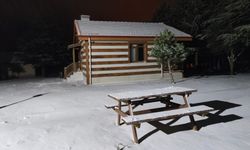 Spil Dağı'na yılın ilk karı düştü