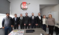 Başkan Şimşek’ten Manisa Gazeteciler Cemiyeti ziyareti