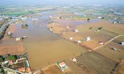 Manisa'da 20 bin dekar alan su altında kaldı