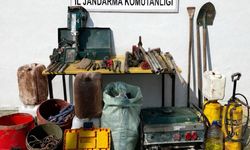 Manisa'da kaçak kazıya suçüstü