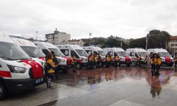 Manisa'ya 8 yeni ambulans