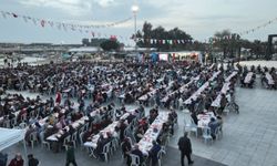 Manisa Büyükşehir Belediyesi’nden 160 bin kişilik iftar sofrası
