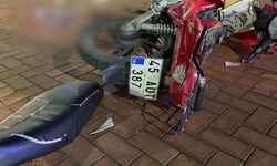 Manisa'daki feci kazada motosikletli can verdi