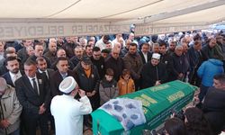 Ertuğrul Aytaç'ın eşi son yolculuğuna uğurlandı