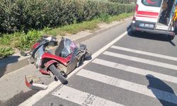 Manisa'da ekobis ve motosiklet çarpıştı: 3 yaralı
