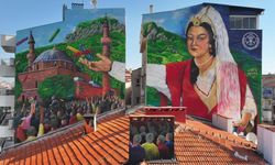 Manisa sokaklarında sanat var