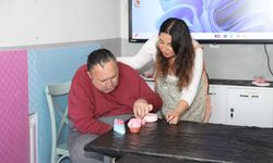 Şehzadeler'de engelsiz eller festival için üretiyor