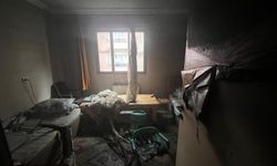 Manisa'da evini ateşe veren şahıs, kalp krizinden hayatını kaybetti