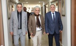 Kaymakam Fatih Genel, Hakan Şimşek'i ziyaret etti