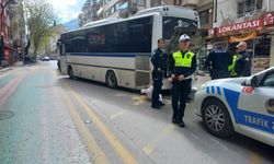 Manisa'da bir usta, tamir ettiği otobüsün altında kaldı