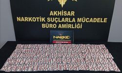 Manisa'da yüzlerce sentetik hap ele geçirildi