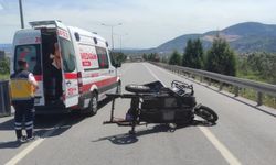 Manisa'da tır ile elektrikli motor çarpıştı: 1 ölü 4 yaralı