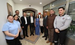 Başkan Hakan Şimşek personeliyle bayramlaştı