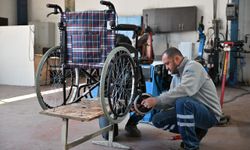 Manisa'da tekerlekli sandalyelere ücretsiz bakım ve onarım
