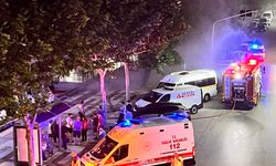 Mimar Sinan Bulvarı'nda yangın! Apartman tahliye edildi