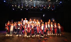 Şehzadeler’in minikleri mezuniyet heyecanı yaşadı