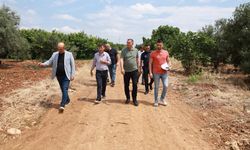 Başkan Şimşek’ten ova yollarına yerinde inceleme