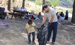 Hamalın Kırı'nda anlamlı temizlik çalışması
