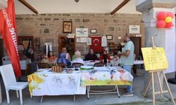 Tarihi Kurşunlu Han'da sanat konuşuyor
